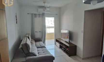Apto 1 dorm, 1 suíte, 1 vaga, 62m², sacada gourmet, 550m da praia, ocian