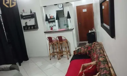 Apto, 1 dorm, 1 banheiro, 1 vaga, 42m², sacada gourmet, lazer completo, tupi