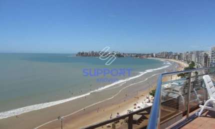Apartamento de 3 quartos de frente para o Mar na Praia do Morro em Guarapari-ES- Support Corretora