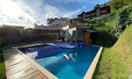 Linda Casa Duplex Rustica com 04 Chales individual no Condominio Vila Country em Buenos Aires - Gua