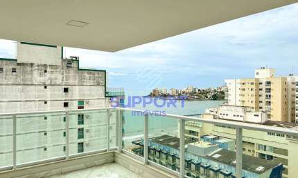 Apartamento 3 quartos na Praia do Morro com vista incrível e área de lazer completa