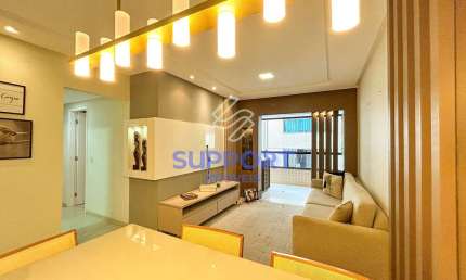 Apartamento 3 quartos na Praia de Muquiçaba, quadra do mar e andar alto