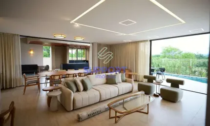 Casa de luxo em condomínio fechado na Enseada Azul, sofisticada