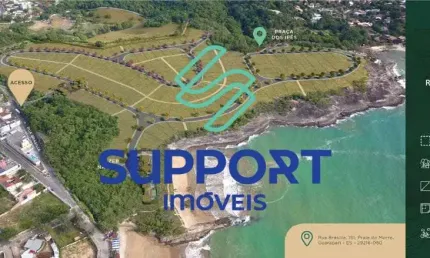 Terreno à venda na Avenida Praiana, Praia do Morro, Guarapari por R$ 1.350.000