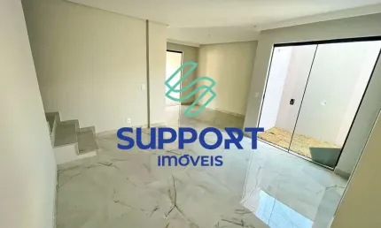 Casa em condomínio fechado com 3 quartos à venda na Rua Girassol, 123, Santa Mônica, Guarapari por R$ 600.000