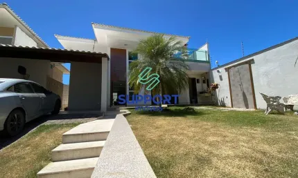 Casa em condomínio fechado com 4 quartos à venda na rua edson ramalhete coutinho, 118, são judas tadeu, guarapari por r$ 1.950.000