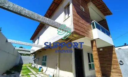 Casa em condomínio fechado com 3 quartos à venda na Rua Alegre, 1, Jardim Santa Rosa, Guarapari por R$ 580.000