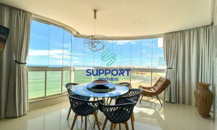 Apartamento com 3 quartos à venda na avenida beira mar, 1842, praia do morro, guarapari por r$ 1.600.000
