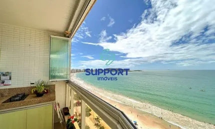 Apartamento com 3 quartos à venda na avenida beira mar, 1842, praia do morro, guarapari por r$ 1.300.000