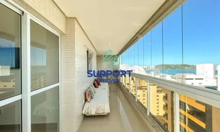 Apartamento com 2 quartos à venda na avenida oceânica, 1620, praia do morro, guarapari por r$ 880.000