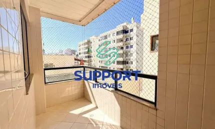 Apartamento com 2 quartos à venda na avenida oceânica, 1480, praia do morro, guarapari por r$ 550.000