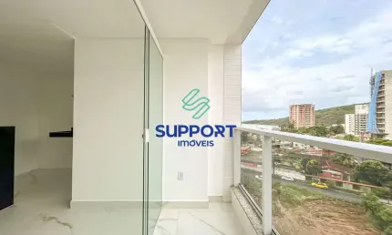 Apartamento com 2 quartos à venda na avenida oceânica, 8848, praia do morro, guarapari por r$ 630.000