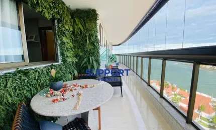 Apartamento com 3 quartos à venda na avenida beira mar, 345, praia do morro, guarapari por r$ 4.000.000