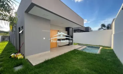 Condomínio Belvedere II: Casa de luxo para locação em Cuiabá-MT, Jardim Imperial  3 suítes, 2 salas, 4 banheiros, 4 vagas, 160m².