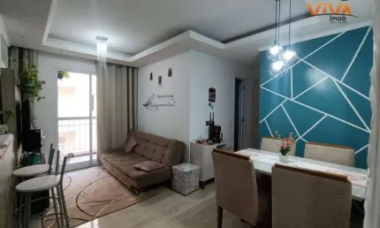 Apartamento com 2 dormitórios à venda, 47 m² por R$ 240.000,00 - Vila Maria Luiza - Francisco Morato/SP
