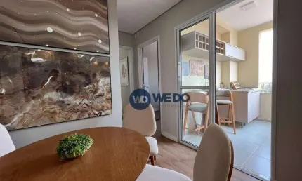 Apartamento com 2 dormitórios à venda, 54 m² por R$ 350.000,00 - Reserva Centenária - Santa Bárbara D'Oeste/SP