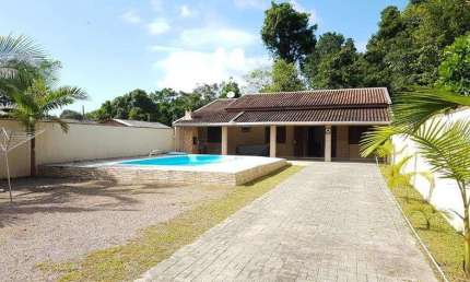 Casa com 2 quartos à venda na Rua Álamo, Barra do Sai, Itapoá, 80 m2 por R$ 500.000