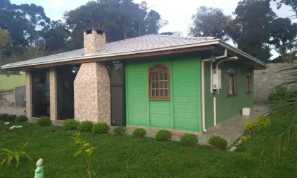 Chácara / sítio com 3 quartos à venda na travessa dos posseiros, zona rural, são josé dos pinhais, 130 m2 por r$ 1.275.000