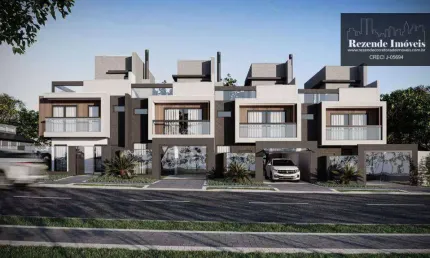 C-SO0961 Alto Padrão em Santa Felicidade, Sobrado de Esquina, 247m² - 3 Suítes, 4 Vagas