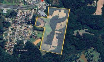 Área  para Condomínio Residencial à venda - Rondinha - Campo Largo/PR