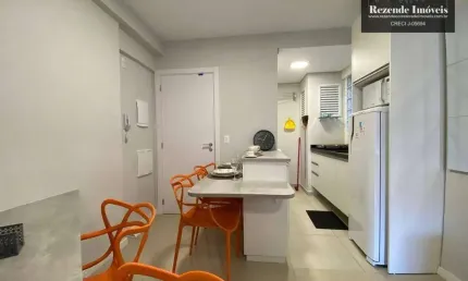 Apartamento com 1 quarto à venda, mobiliado - centro - curitiba/pr