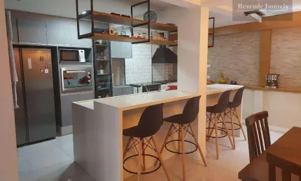 B-SO1490 Sobrado Bairro Alto Mobiliado 3 Quartos com Ático