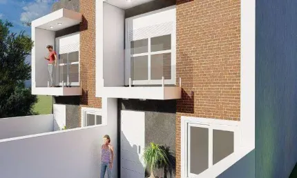 Sobrado 3 dormitórios a venda, 82 m² por R$ 470.000 - Cic - Curitiba/PR