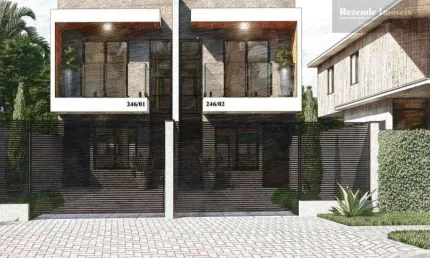 Sobrado com 3 dormitórios à venda, 82 m² por r$ 460.000 - caiuá - curitiba/pr