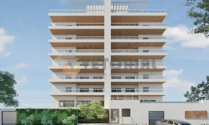 Empreendimento na planta residencial la spezia unidade frente mar com 121,96 m²