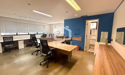 Conjunto comercial mobiliado  para venda e  locação, Vila Olímpia - São Paulo, SP