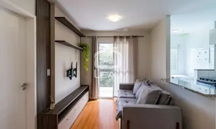 Apartamento mobiliado para locação, 39m², vila andrade, 1 suíte, 1 vaga - r$ 3.074,00 (pacote) - sã