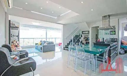 Apartamento duplex com 2 dormitórios à venda, 118 m² por r$ 1.800.000,00 - campo belo - são paulo/sp