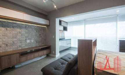 Studio com 1 dormitório à venda, 33 m² por R$ 590.000,00 - Brooklin Paulista - São Paulo/SP