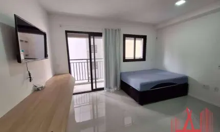 Apartamento Studio MOBILIADO para locação com 1 dormitório, com 26 m² - Consolação