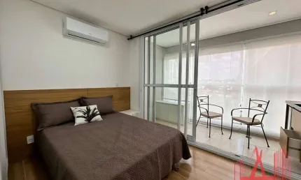 Studio com 1 dormitório para alugar, 27 m² por R$ 3.710,02/mês - Vila Clementino	 - São Paulo/SP