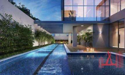 Studio com 1 dormitório à venda, 47 m²- Moema - São Paulo/SP