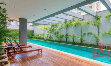 Studio com 1 dormitório à venda, 45 m² - Moema - São Paulo/SP