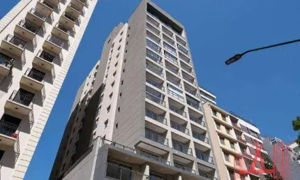 Apartamento Studio MOBILIADO à Venda ou Locação com 1 dormitório, com 27 m² - Consolação