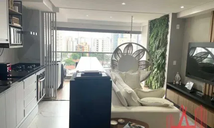 Apartamento com 2 dormitórios à venda, 72 m² por R$ 1.350.000,00 - Mirandópolis - São Paulo/SP