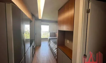 Apartamento studio mobiliado à venda com 1 dormitório, com 26 m² - chácara klabin (vila mariana)