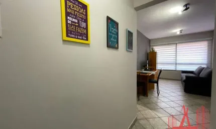 Apartamento MOBILIADO para Locação com 1 dormitório, 1 vaga de garagem, com 48 m² - Bela Vista