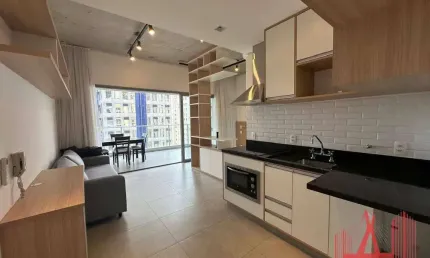 Studio com 1 dormitório para alugar, 45 m² por r$ 5.640,20/mês - moema - são paulo/sp