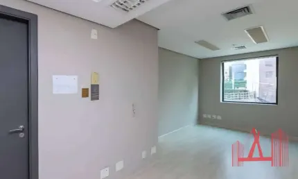 Sala comercial à venda ou locação com 1 vaga de garagem, com 21 m² - vila nova conceição
