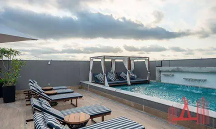 Apartamento com 1 dormitório para alugar, 24 m² por R$ 3.250,75/mês - Vila Pompeia - São Paulo/SP