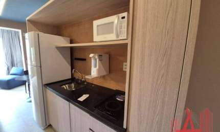 Apartamento Studio MOBILIADO à Venda ou Locação com 1 dormitório, com 27 m² - Sumarezinho