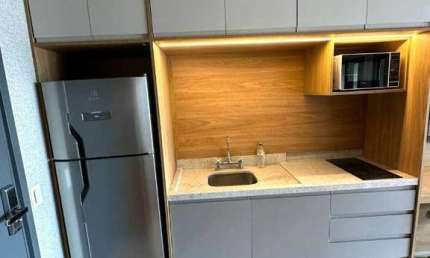 Studio com 1 dormitório para alugar, 28 m² por R$ 5.633,06/mês - Indianópolis - São Paulo/SP