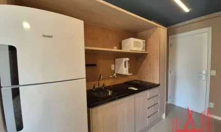 Apartamento studio mobiliado à venda ou locação com 1 dormitório, com 27 m² - sumarezinho