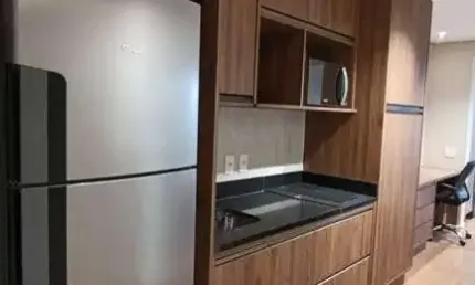 Apartamento garden mobiliado para locação com 1 dormitório, com 32 m² - vila pompéia