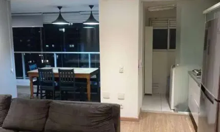 Apartamento MOBILIADO para Locação com 1 dormitório, 1 vaga de garagem, com 52 m² - Consolação
