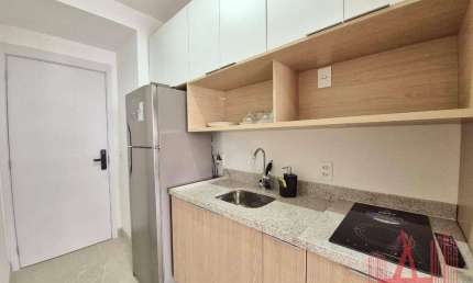 Apartamento Studio MOBILIADO para Locação com 1 dormitório, com 26 m² - Planalto Paulista
